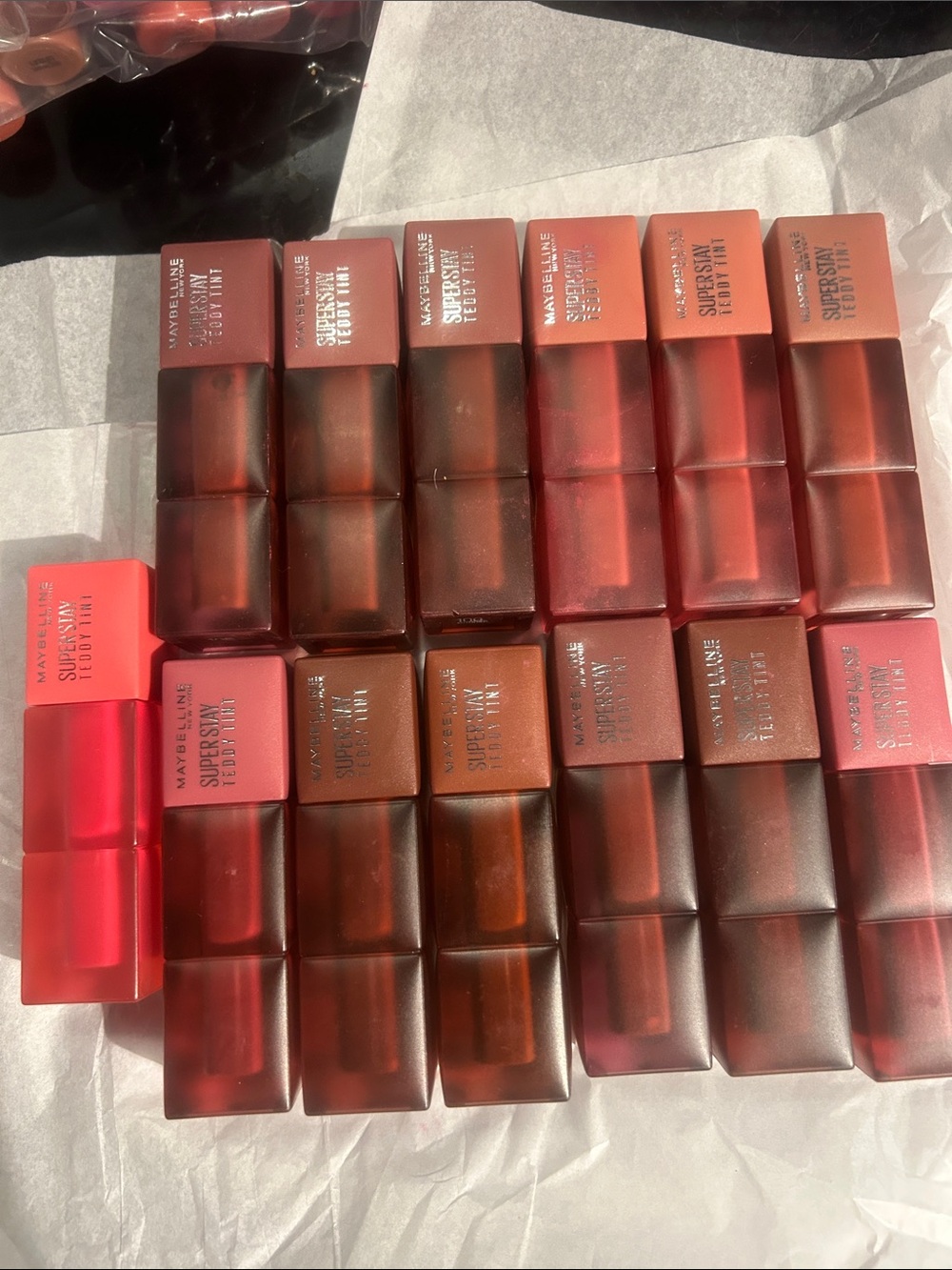 Maybelline SuperStay teddy tint lot of 13 new